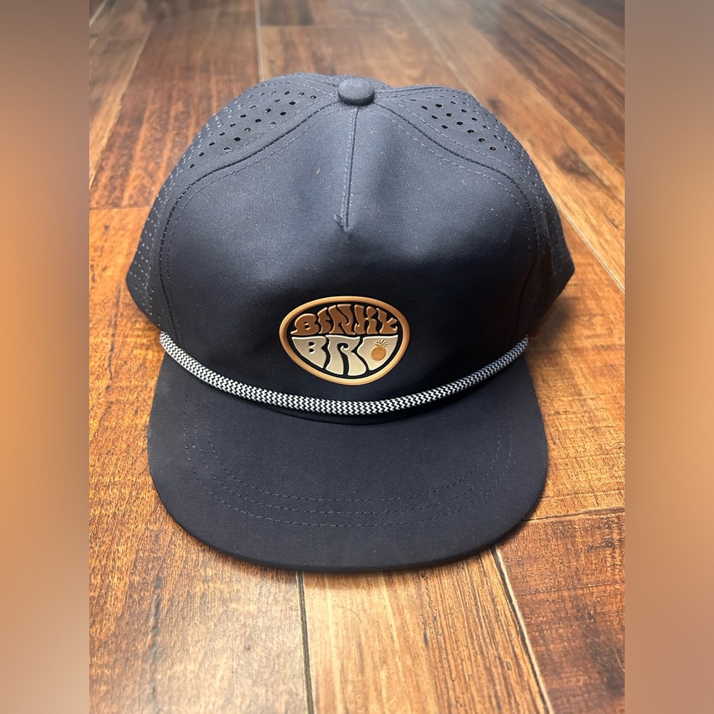 BinkyBro Toddler Navy SnapBack. 1-3 yr